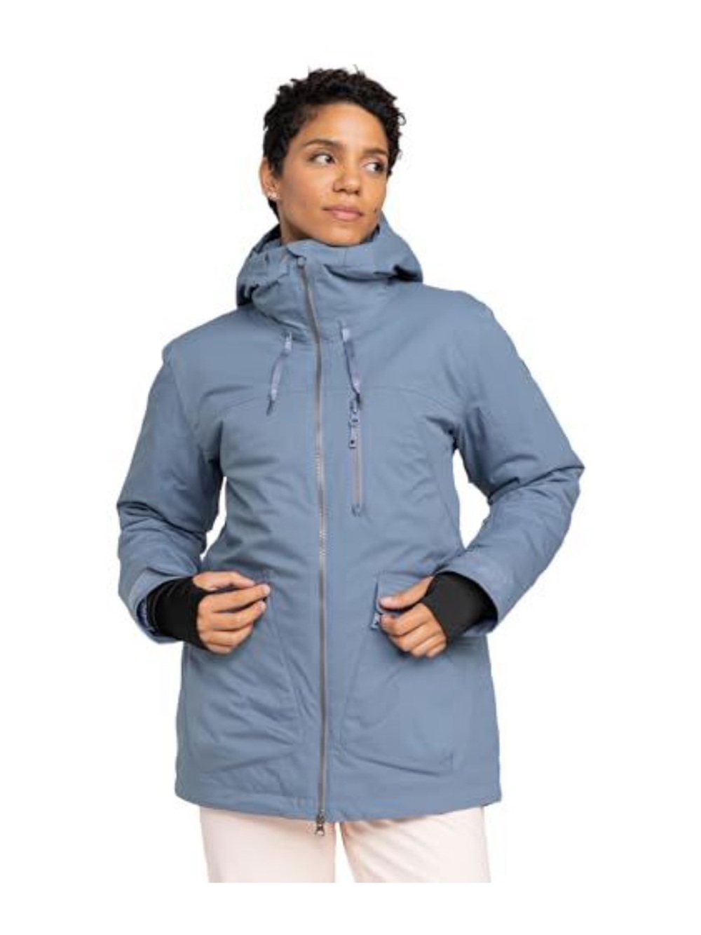 Roxy Women's Stated Snowboard Jacket – 15K Waterproof, Tailored Long Fit size XL